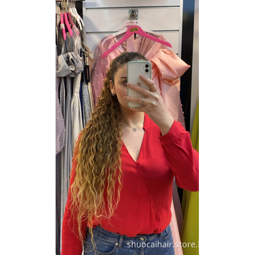 Synthetic Hair For Braids Crochet Deep Wave Deep Twist Braiding Hair Deep Wave Crochet Hair bulk Synthetic
